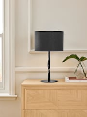 Jasper Conran London Brass Twist Table Lamp - Image 2 of 6