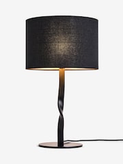 Jasper Conran London Brass Twist Table Lamp - Image 5 of 6