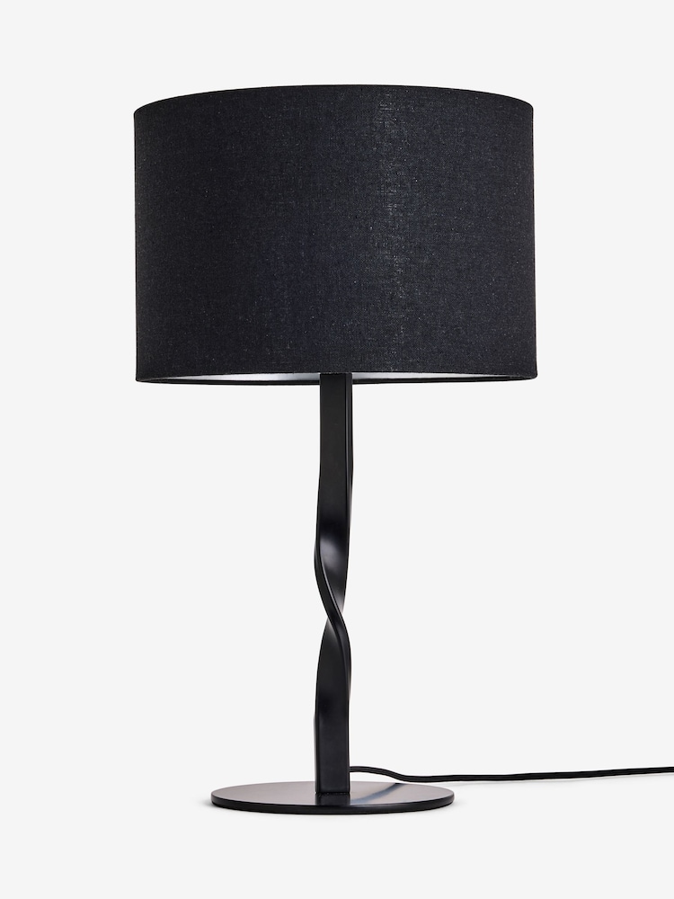 Jasper Conran London Brass Twist Table Lamp - Image 6 of 6