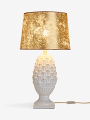 Laurence Llewelyn-Bowen Cream/Gold Corisette Table Lamp - Image 5 of 5