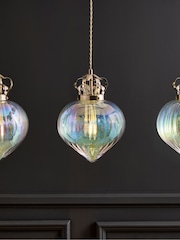 Laurence Llewelyn-Bowen Brass Marmont Diner Pendant Light - Image 1 of 2