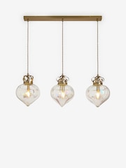 Laurence Llewelyn-Bowen Brass Marmont Diner Pendant Light - Image 2 of 2