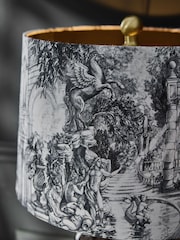 Laurence Llewelyn-Bowen Black Ginterlude Voluptuous Table Lamp - Image 3 of 6