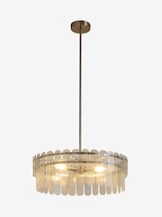 Sosandar Silver Glass Chandelier - Image 5 of 6