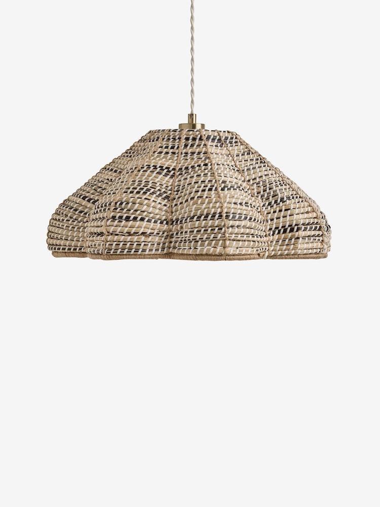 Nina Campbell Natural/Black Easy Fit Asterias Ceiling Light - Image 5 of 5 Nina Campbell Natural/Black Easy Fit Asterias Ceiling Light - Image 5 of 5