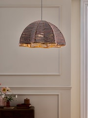 Nina Campbell Rust Brown Easy Fit Echinus Shade - Image 1 of 5