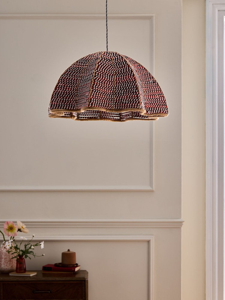 Nina Campbell Rust Brown Easy Fit Echinus Shade - Image 2 of 5