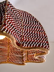 Nina Campbell Rust Brown Easy Fit Echinus Shade - Image 3 of 5