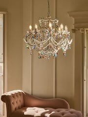Shabby Chic by Rachel Ashwell® Brass Cordelia Large Chandelier - Image 2 of 6