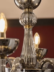 Laurence Llewelyn-Bowen Grey/Black Glamdelier Chandelier - Image 2 of 4