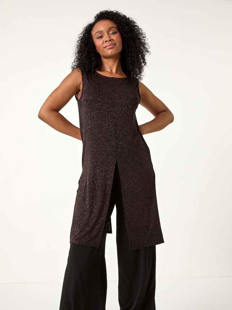 Conjunto de pantalón y top estampado Petite de Roman - Imagen 5 de 5