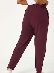 Roman Red Petite Ribbed Jogger - Image 3 of 5