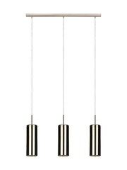 Eglo Satin Nickel Selvino 3 Light Pendant Ceiling Light - Image 2 of 5