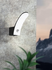 Eglo Black Fiumicino LED Outdoor Wall Light - Image 1 of 5