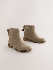 Grey Suede Water Repellent Ankle Boots - Image 1 of 5