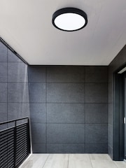 Eglo Black Argolis 2 Metal LED Outdoor Surface Light - Image 1 of 5