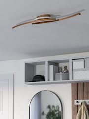 Eglo Bronze Lungolago Steel Minimalist Ceiling Light - Image 2 of 6