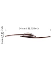 Eglo Bronze Lungolago Steel Minimalist Ceiling Light - Image 5 of 6