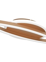 Eglo Bronze Lungolago Steel Minimalist Ceiling Light - Image 6 of 6