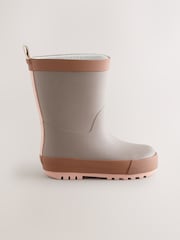 Mocha Brown Wellies - Image 2 of 5