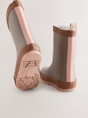 Mocha Brown Wellies - Image 3 of 5