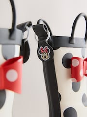 Black/White/Red Minnie Mouse Handle Wellies - Image 4 of 6