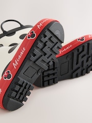 Black/White/Red Minnie Mouse Handle Wellies - Image 6 of 6