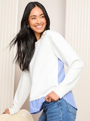 Friends Like These Cream 2-in-1 Sweatshirt - Image 1 of 4