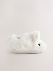 White Bunny Character Cupsole Slippers - Image 2 of 6