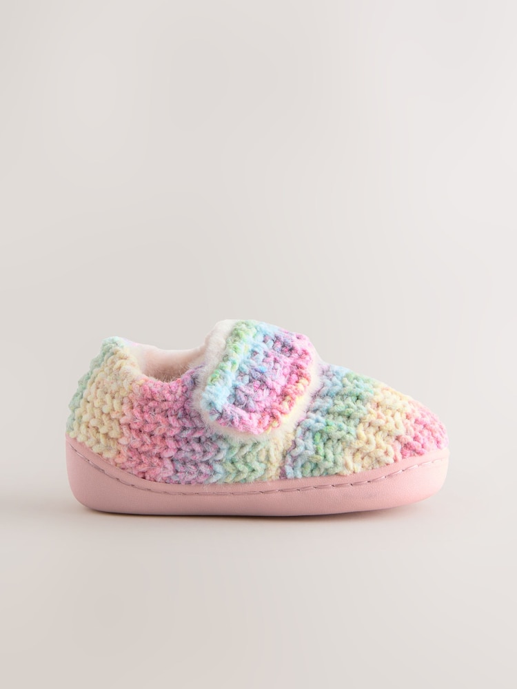 Multi Cosy Lined Cupsole Slippers - Image 2 of 5