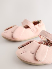 Pink Bunny Mary Jane Slippers - Image 5 of 7
