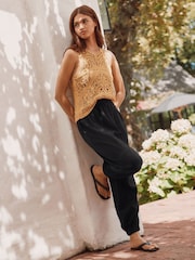 Black Hareem Trousers - Image 2 of 8