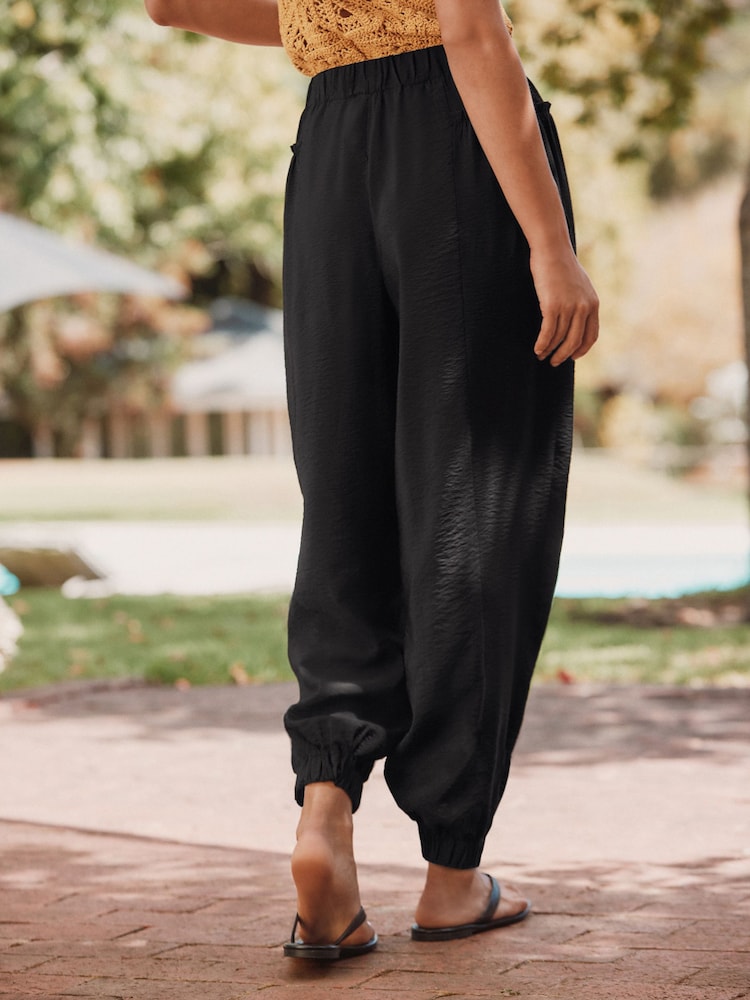 Black Hareem Trousers - Image 3 of 8