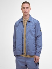Barbour® International Blue Inline Overshirt - Image 1 of 5