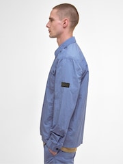 Barbour® International Blue Inline Overshirt - Image 3 of 5