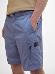 Barbour® International Blue Inline Shorts - Image 3 of 4