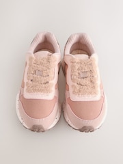 Pink Lace-Up Chunky Trainers - Image 3 of 6