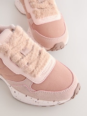 Pink Lace-Up Chunky Trainers - Image 5 of 6