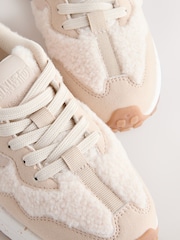 Neutral Borg Lace-Up Chunky Trainers - Image 7 of 8