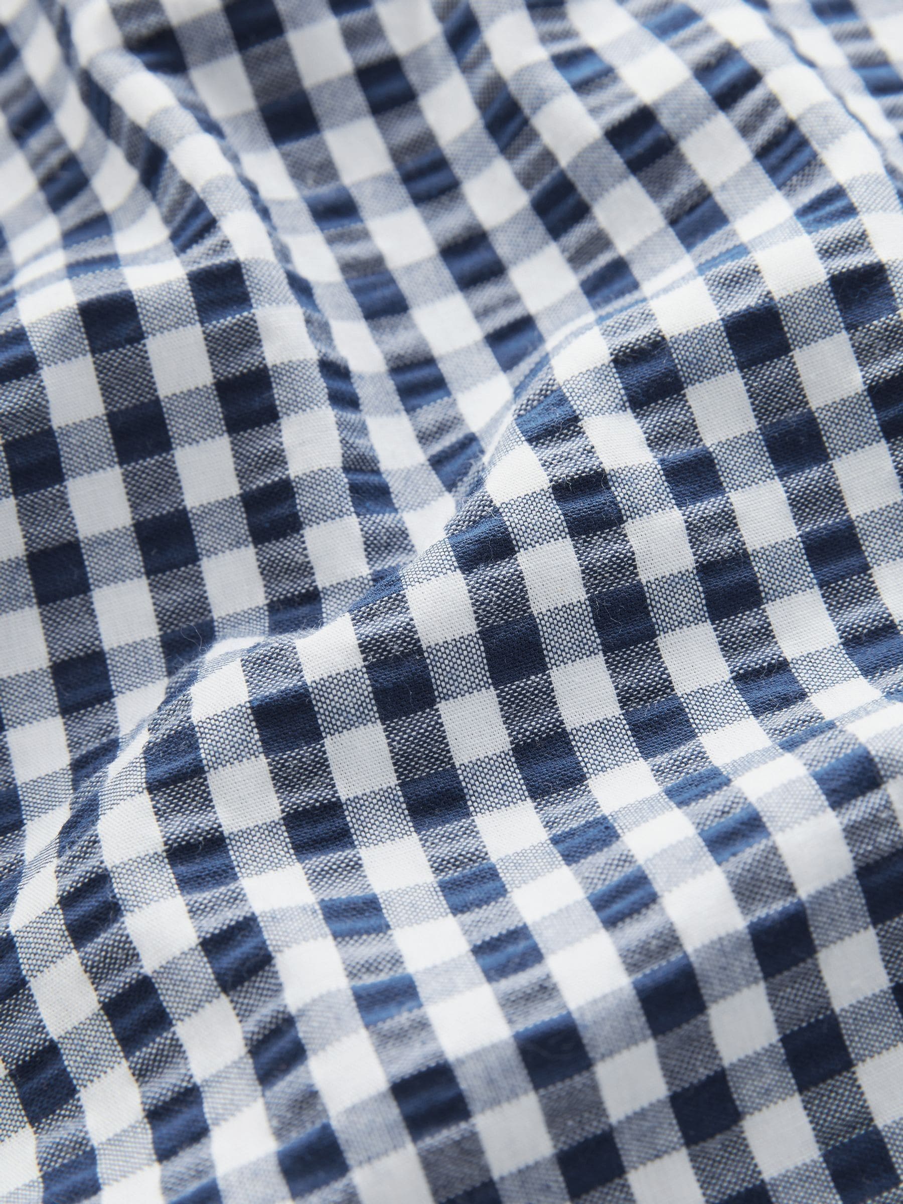 Buy Blue Pull On Gingham Trousers from Next USA
