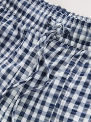 Blue Pull On Gingham Trousers - Image 7 of 7