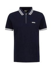 Barbour® International Blue Upham Polo Shirt - Image 5 of 5