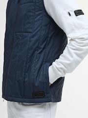 Barbour® International Blue Leafell Quilted Gilet - Image 4 of 5
