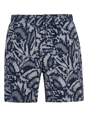 Barbour® International Blue Kew All-Over Print 100% Cotton Shorts - Image 5 of 5