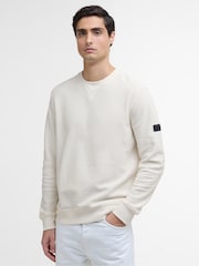 Barbour® International Wrightson White Sweatshirt - Image 1 of 5