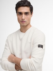 Barbour® International Wrightson White Sweatshirt - Image 3 of 5
