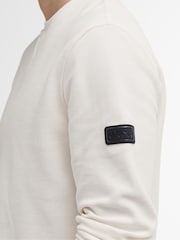 Barbour® International Wrightson White Sweatshirt - Image 4 of 5