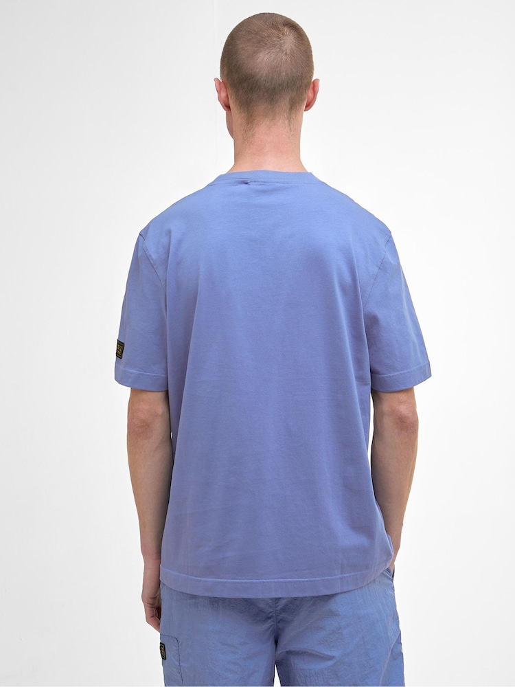 Barbour® International Blue Outline T-Shirt - Image 2 of 4