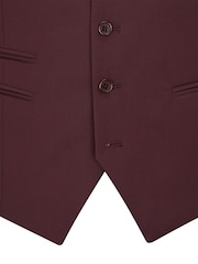 Skopes Red Single Breasted Madrid Suit Waistcoat - Image 5 of 5
