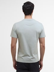 Barbour® International Grey Chest Logo 100% Cotton T-Shirt - Image 2 of 5